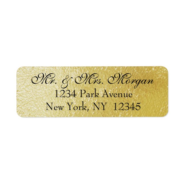 Simple Gold Foil (Front)