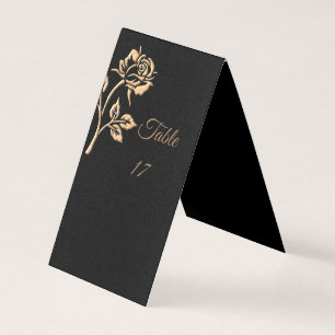 Simple Gold Rose