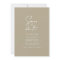 Simple gold save the date 3 photo grid collage