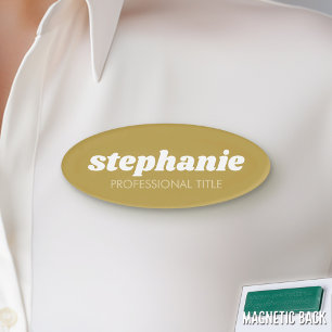 Simple Gold with Script Name and Title Tag