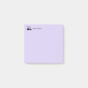 Simple Golf Fan Personal Stationery Post-it Notes