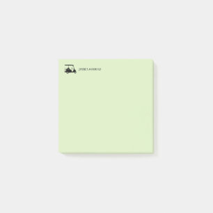 Simple Golf Fan Personal Stationery Post-it Notes