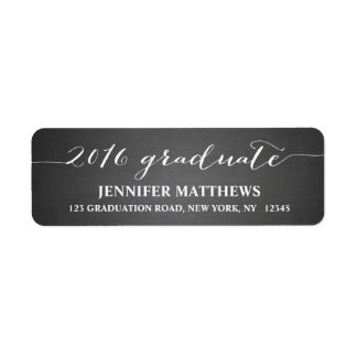 Simple Grad Chalkboard 2016 Graduation