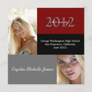 Simple Graduation Announcement