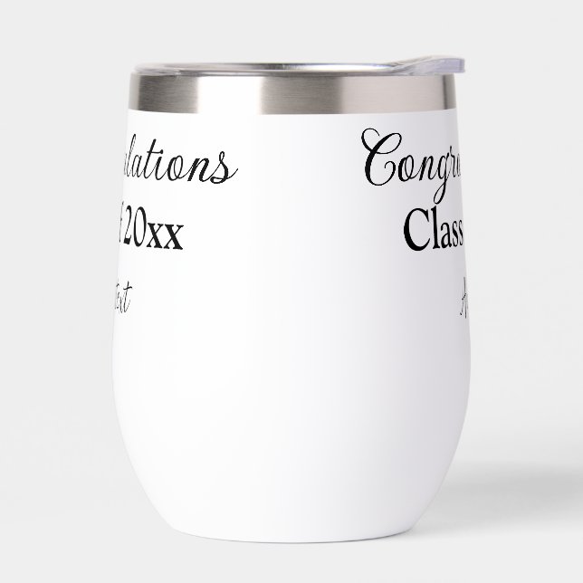 Simple graduation congratulations minimal add clas (Left)