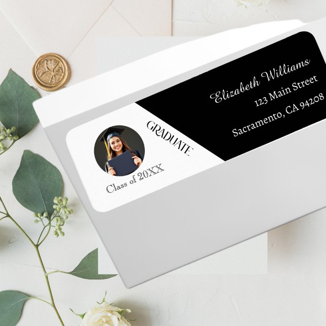 Simple Graduation noir et blanc (Créateur téléchargé)