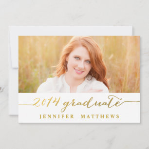 Simple   Graduation Party Invitation