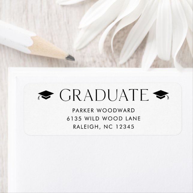 Simple Graduation Return Address (Insitu)