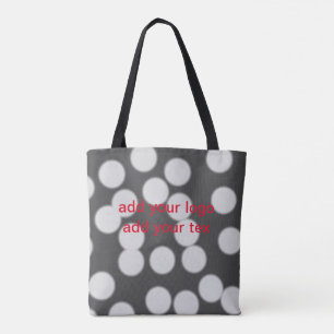 Simple green sparkle glitter add your logo number  tote bag