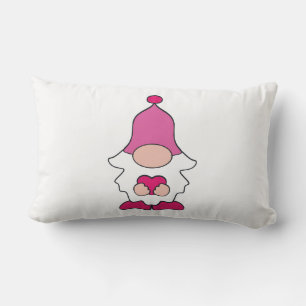 Simple green watercolor abstract add logo text min lumbar pillow
