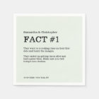 Simple green White Wedding Fact