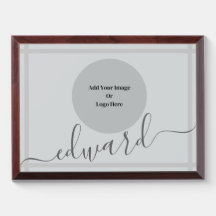 Simple Grey Custom Name