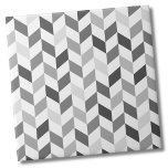 Simple Grey Herringbone Pattern Tile<br><div class="desc">Use this simple grey and white herringbone backdrop to customize your own items with your initials or personalize for your own needs. Whether you want to use this tile as a little coaster or trivet for a drink or plate... you go big with a kitchen backsplash or bathroom tile, is...</div>