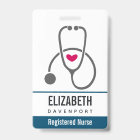 Simple Grey Nursing Stethoscope