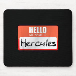 Simple Halloween Costume Idea _ Name Is Hercules Mouse Pad