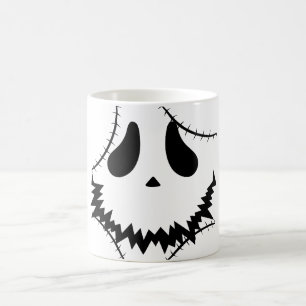 Simple Halloween jack-o-lantern pumpkin face Coffee Mug