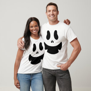 Simple Halloween jack-o-lantern pumpkin face T-Shirt