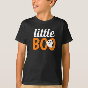 Simple Halloween Little Boo Spooky Ghost T-Shirt
