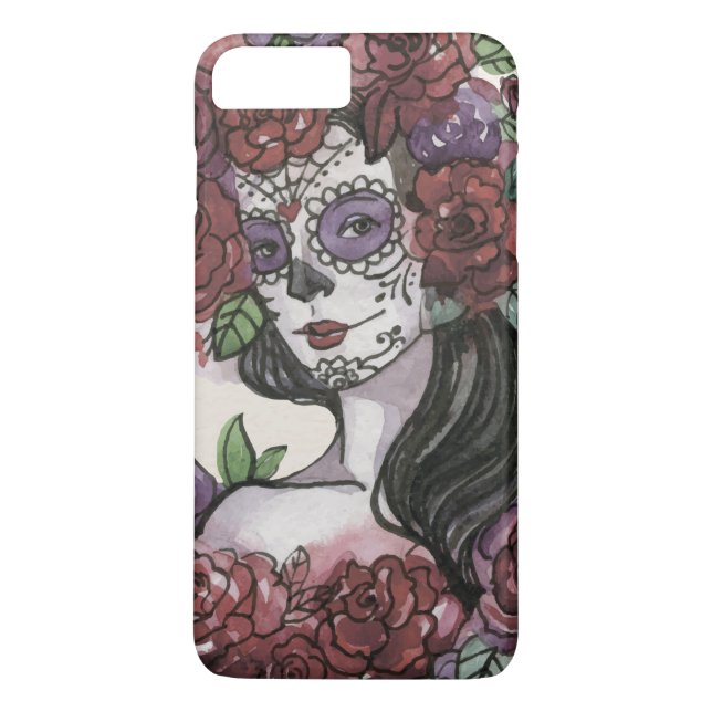 Simple Hand-drawn Dia de los Muertos | Phone Case (Back)