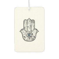 Simple Hand Drawn Floral Hamsa Hand