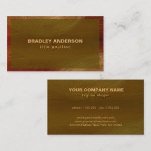 Simple Hand-Painted Frame  Business Card
