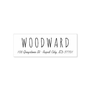 Simple Handletter Script Return Address Stamp