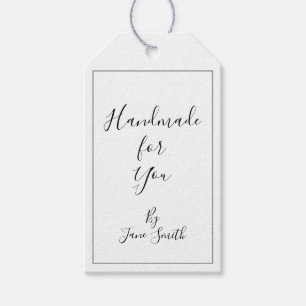 Simple Handmade for You Gift Tags