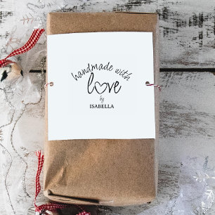 Simple Handmade with Love, Custom  Rubber Stamp