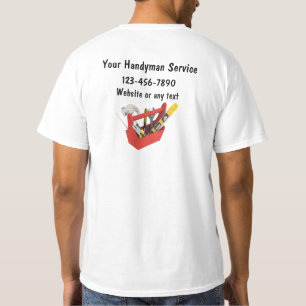 Simple Handyman Work Tshirts