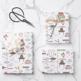 Simple Harry Potter Baby Shower Wrapping Paper Sheet