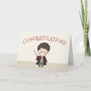 Simple Harry Potter Congratulations Card