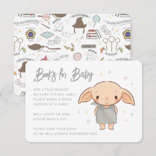 Simple Harry Potter - Dobby Baby Shower Enclosure Card