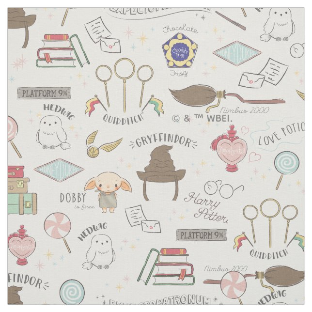 Simple Harry Potter - Dobby Baby Shower Fabric (Swatch)