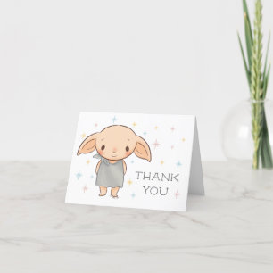 Simple Harry Potter - Dobby Birthday Thank You Card