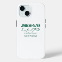 Simple Healing Faith God's Name White Minimalist
