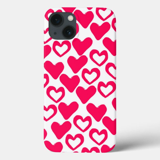 Simple Hearts 2014 Case-Mate iPhone Case (Back)