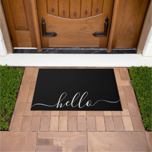 Simple Hello Welcome Doormat