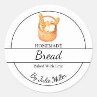 Simple Homemade Bread Label