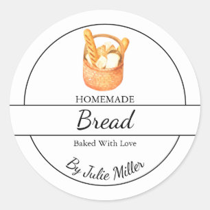 Simple Homemade Bread Label