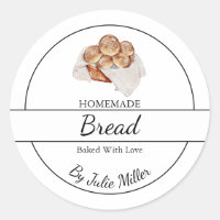 Simple Homemade Bread Label