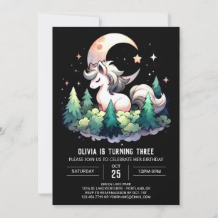 Simple Horse Birthday Invitation