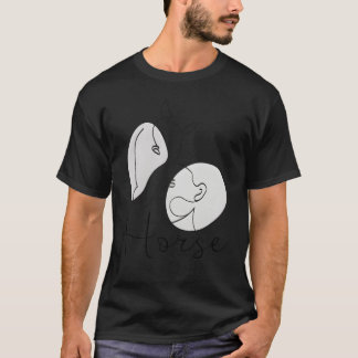 Simple Horse Mom retro T-Shirt