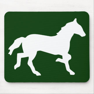 simple horse mouse pad