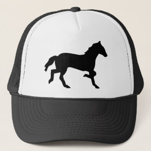 simple horse trucker hat