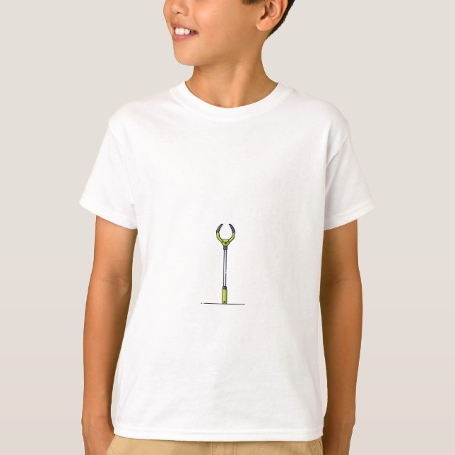 Simple Horseshoe Tool Icon Kids T-Shirt (Front)