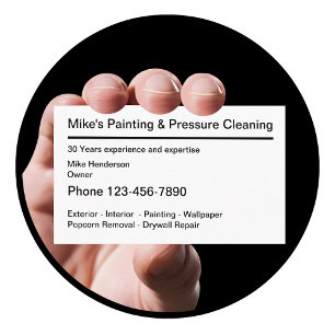 Simple House Painter Professional Design Business Card