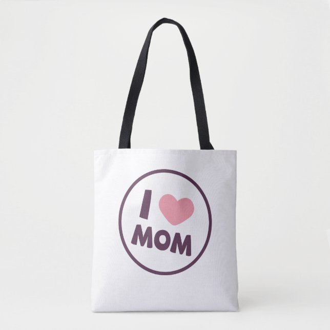 Simple I Love Maman's Day Sac fourre-tout (Devant)