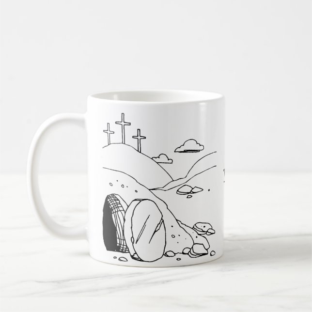 Simple, Il Est Devenu Mug Pâques (Gauche)