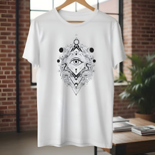 Simple Illuminati Mens Adults Holidays White T-Shirt