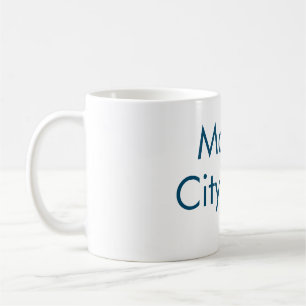 simple initial letter monogram add your name lett coffee mug